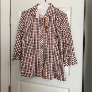 Thomas Dean Collegiate Women Texas Longhorn Blouse